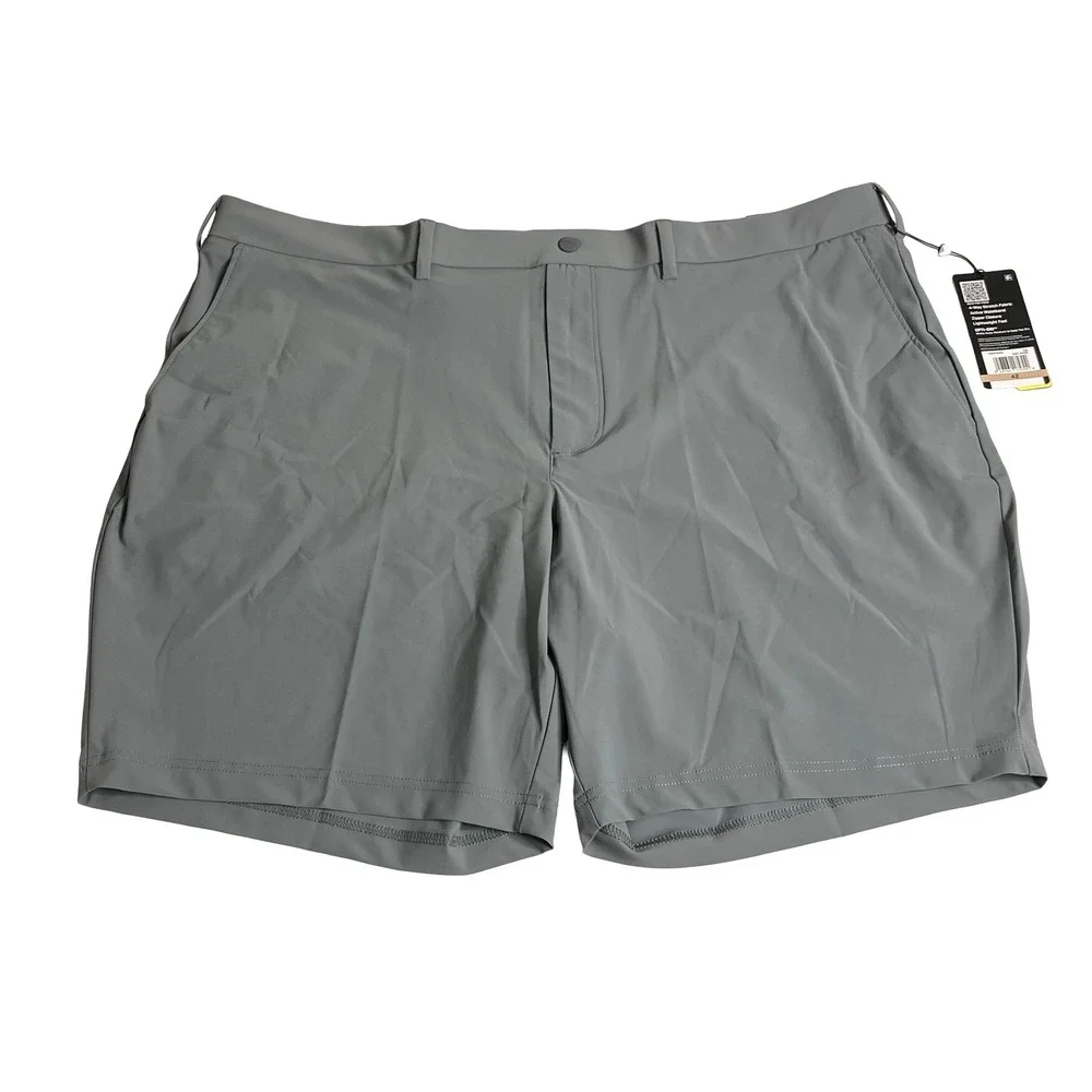 Callaway Epic Pull On Shorts Mens 42 Grey Quiet Shade Golf Performance Stretch
